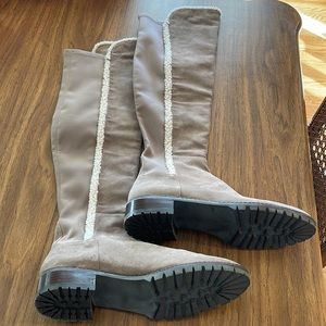 Stuart Weitzman knee high suede boots